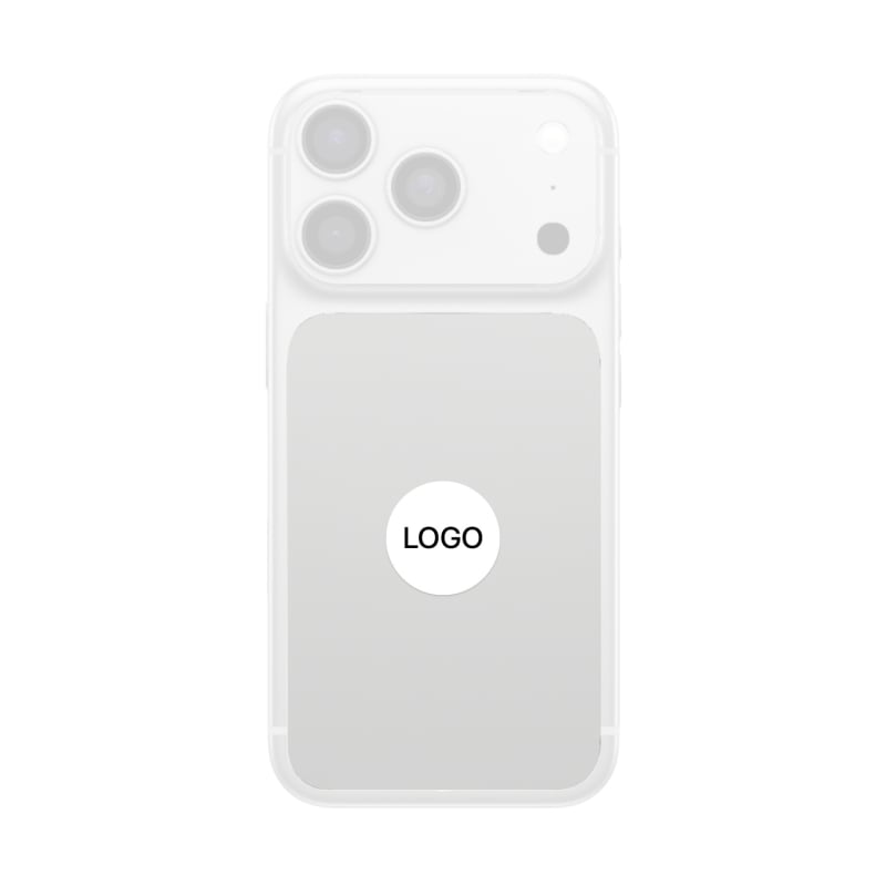 Vitre arrière complète iPhone 17 Pro - Argent - Occasion photo 1