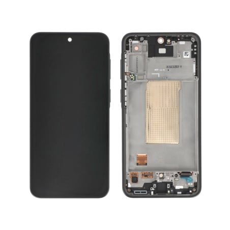 Ecran avec châssis Galaxy A37 5G - Origine reconditionné - Noir photo 1