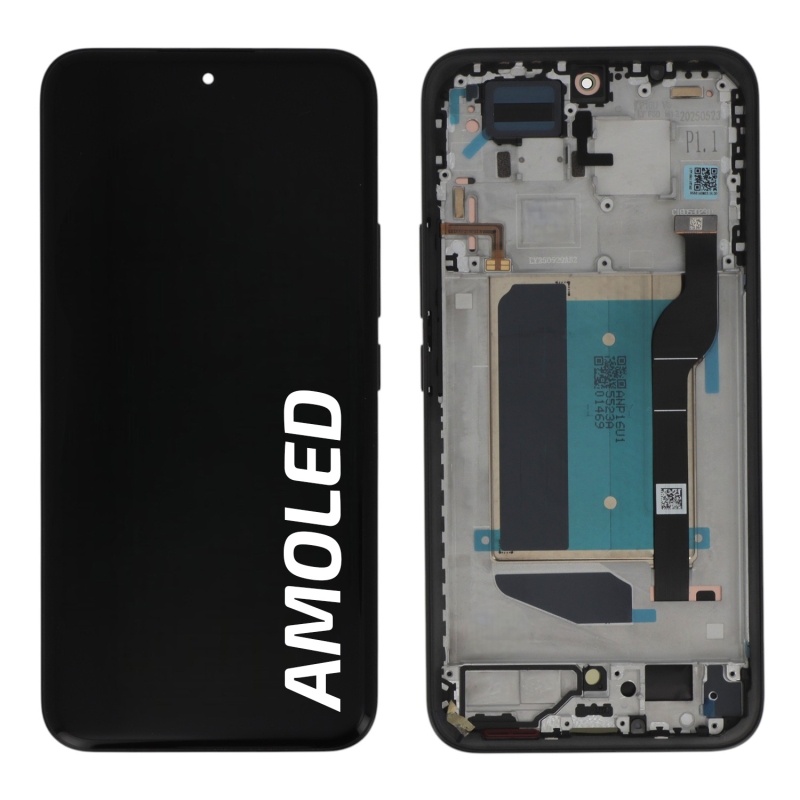 Ecran avec châssis Redmi Note 15 Pro+ 5G - Origine reconditionné - Noir photo 1