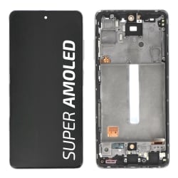 Ecran Incell avec châssis Galaxy A52S 5G - Blanc photo 1