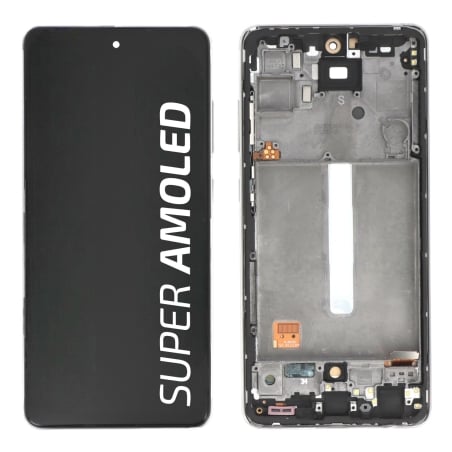 Ecran Incell avec châssis Galaxy A52S 5G - Blanc photo 1