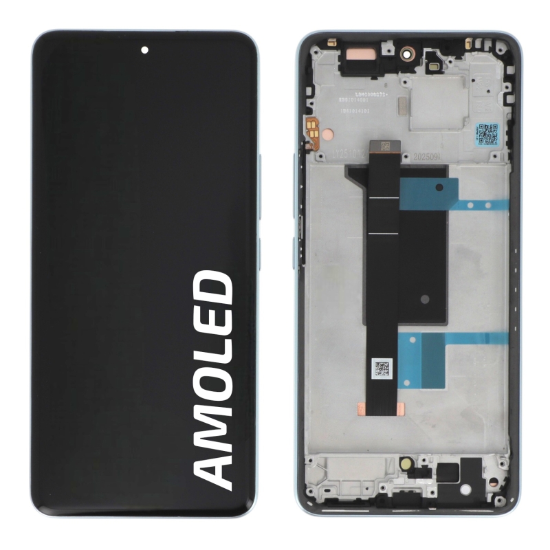 Ecran avec châssis Redmi Note 15 Pro 4G - Origine reconditionné - Bleu photo 1