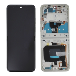 Ecran avec châssis Motorola Razr 70 - Origine Motorola - Blanc photo 2