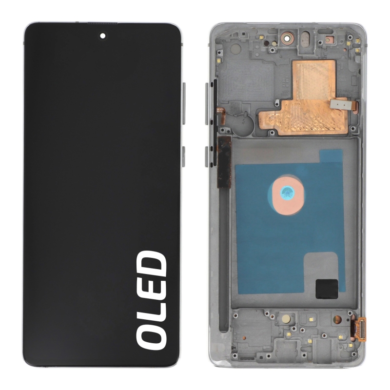Ecran OLED avec châssis Galaxy Note 10 Lite - Argent photo 1