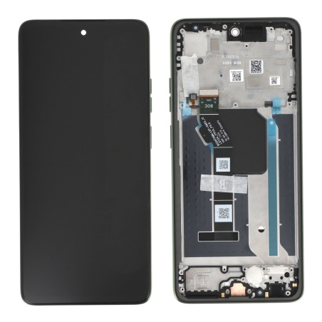 Ecran avec châssis Moto G56 5G - Origine Motorola - Vert photo 2