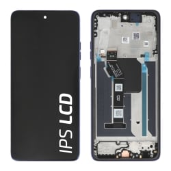 Ecran avec châssis Moto G56 5G - Origine Motorola - Bleu photo 1
