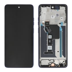 Ecran avec châssis Moto G56 5G - Origine Motorola - Bleu photo 2