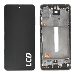 Ecran Incell avec châssis Galaxy A52S 5G - Blanc photo 1