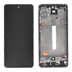 Ecran Incell avec châssis Galaxy A52S 5G - Blanc photo 2