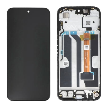 Ecran avec châssis noir Oppo A6c, A6t, A6x 5G - Origine Oppo photo 2