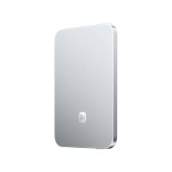 Powerbank magnétique Xiaomi - UltraThin 5000 mAh Silicium Carbone - Argent