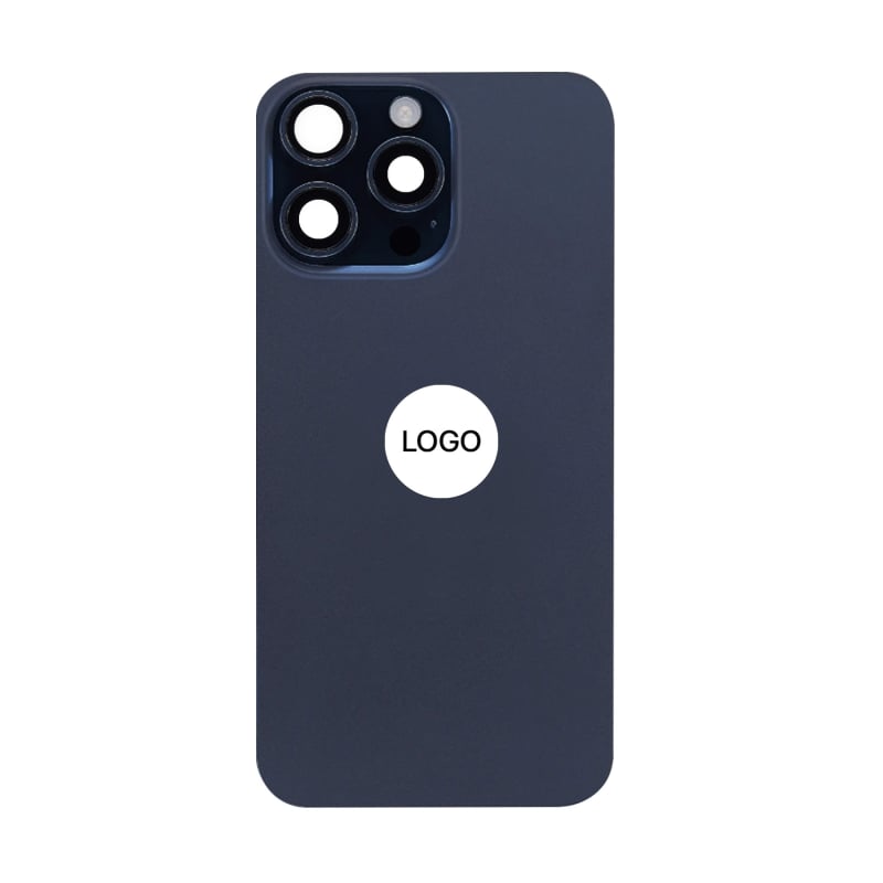 Vitre arrière complète iPhone 15 Pro Max - Titane Blue - Occasion photo 1