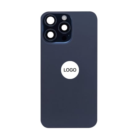 Vitre arrière complète iPhone 15 Pro Max - Titane Blue - Occasion photo 1