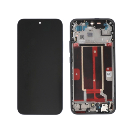 Ecran avec châssis Oppo A6 Pro 5G - Reconditionné - Noir photo 2