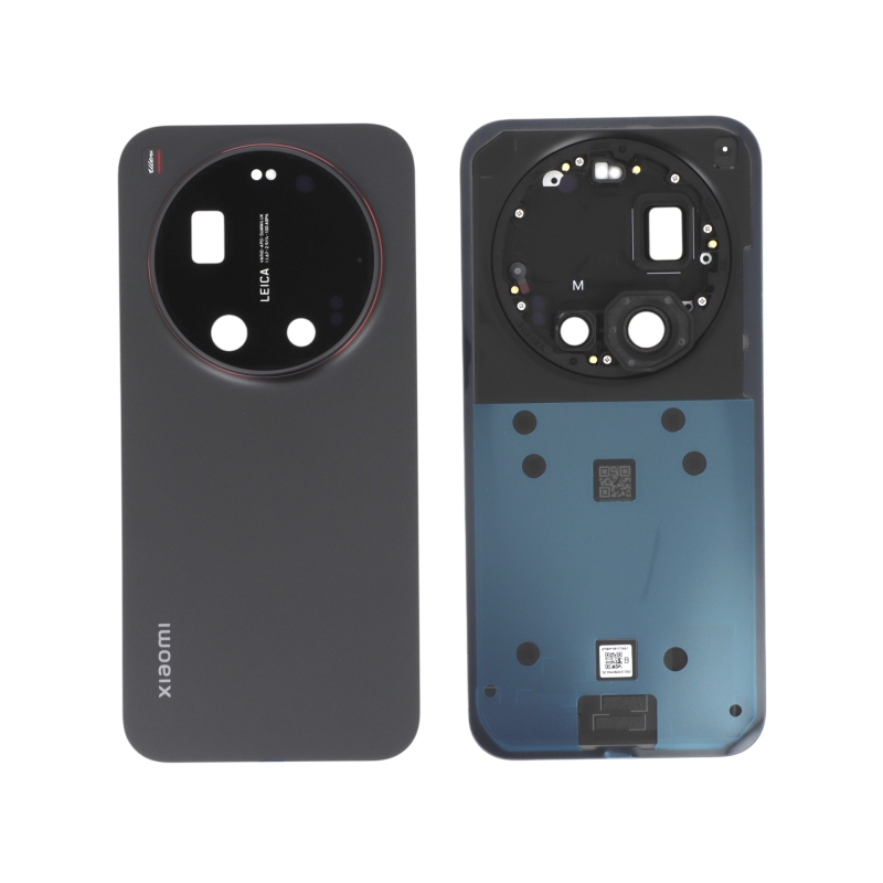 Vitre arrière Xiaomi 17 Ultra - Origine Xiaomi - Noir photo 1