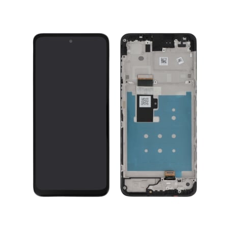 Ecran avec châssis Moto G13 - Origine Motorola - Noir photo 1