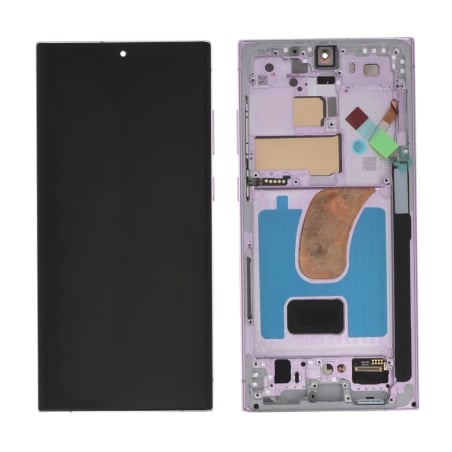 Ecran Soft OLED avec châssis Galaxy S23 Ultra - Lavande photo 2