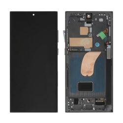 Ecran Soft OLED avec châssis Galaxy S23 Ultra - Vert photo 2