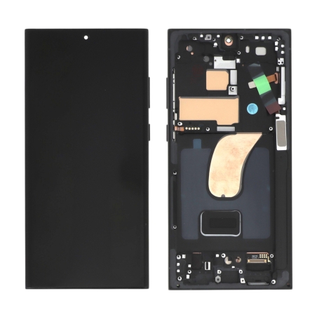 Ecran Soft OLED avec châssis Galaxy S23 Ultra - Graphite photo 2