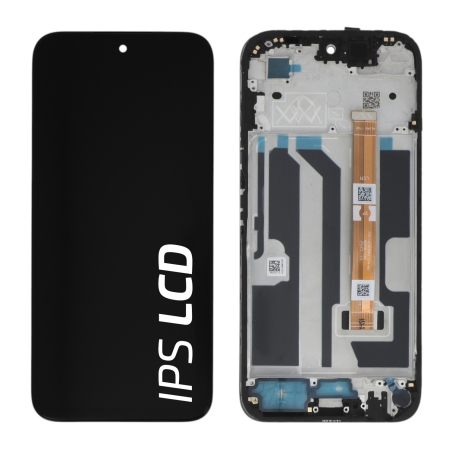 Ecran avec châssis Oppo A6X 4G et 5G - Origine reconditionné photo 1