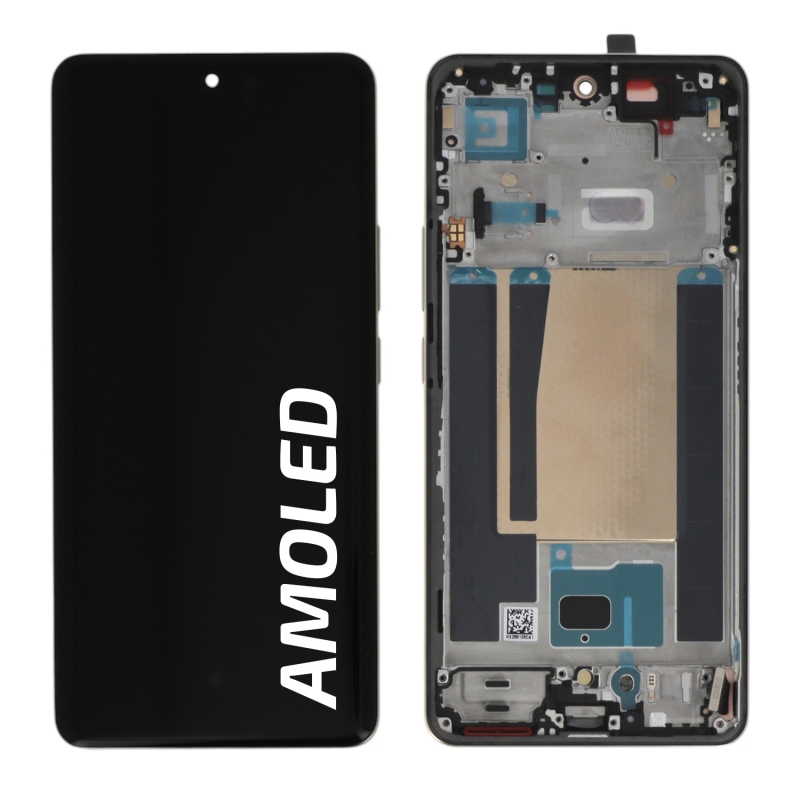 Ecran avec châssis Realme 16 Pro+ 5G - Origine reconditionné - Or photo 1