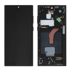 Ecran Soft OLED avec châssis Galaxy S22 Ultra - Gris photo 2