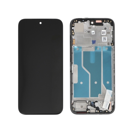 Ecran avec châssis Moto G87 5G - Origine Motorola - Noir photo 2