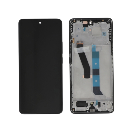 Ecran avec châssis Redmi Note 15 5G - Origine Xiaomi - Noir photo 2