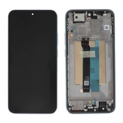 Ecran avec châssis Redmi Note 15 Pro 5G - Origine Xiaomi - Bleu photo 2