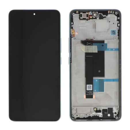 Ecran avec châssis Redmi Note 15 Pro 4G - Origine Xiaomi - Bleu photo 2