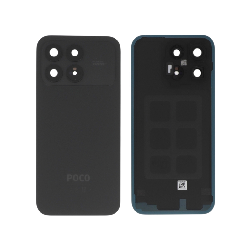 Vitre arrière Xiaomi Poco F8 Pro - Origine Xiaomi - Noir photo 1
