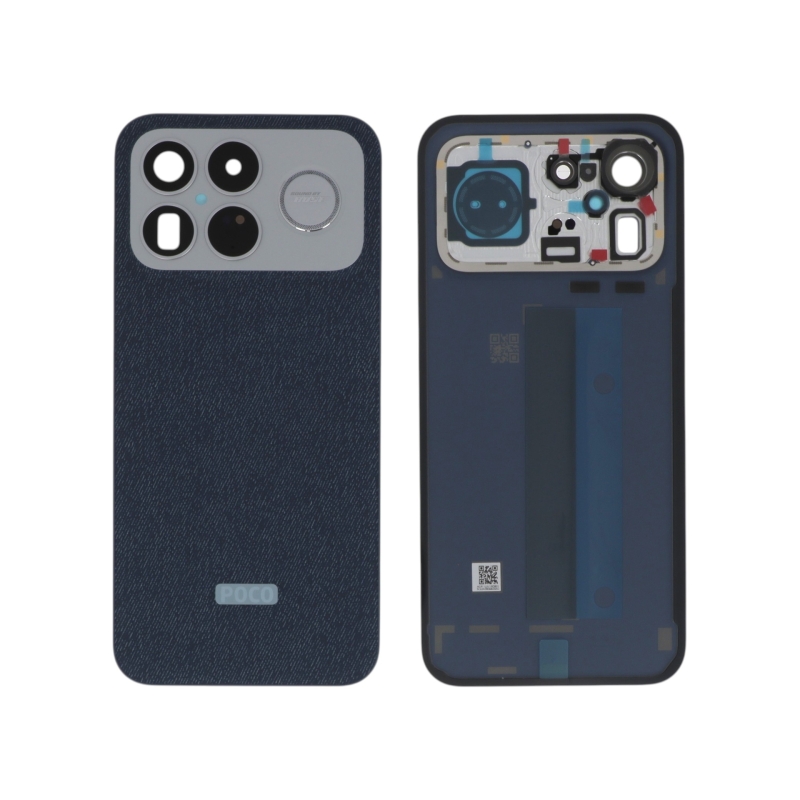Vitre arrière Xiaomi Poco F8 Ultra - Origine Xiaomi - Bleu photo 1
