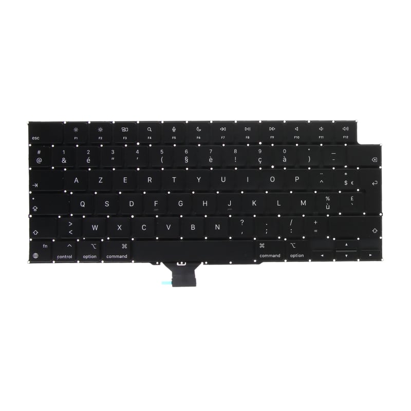 Clavier AZERTY français noir - MacBook Pro 14