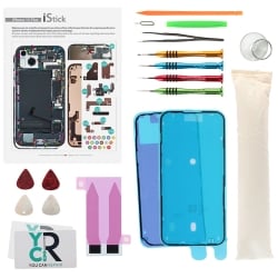 Kit de réparation avec coussin chauffant pour iPhone 15 Plus