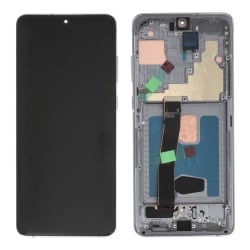 Ecran avec châssis Galaxy S20 Ultra - Soft OLED - Gris photo 2