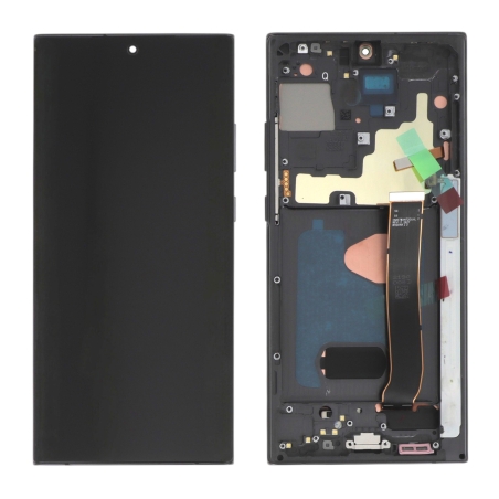 Ecran avec châssis Galaxy Note 20 Ultra - Soft OLED - Noir photo 2