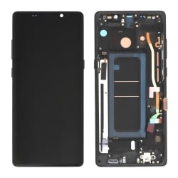 Ecran avec châssis Galaxy Note 8 - Soft OLED - Noir photo 2