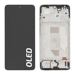 Ecran avec châssis Redmi Note 14 4G - Origine reconditionné - Noir photo 1