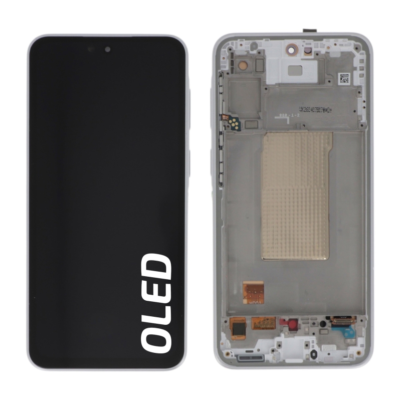 Ecran OLED avec châssis Galaxy A37 5G - Blanc photo 1