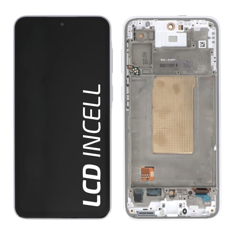 Ecran Incell avec châssis Galaxy A37 5G - Blanc photo 1