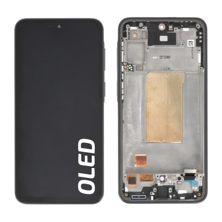 Ecran OLED avec châssis Galaxy A37 5G - Graphite photo 1