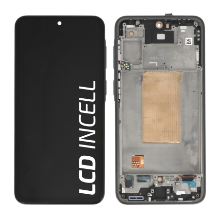 Ecran Incell avec châssis Galaxy A37 5G - Graphite photo 1