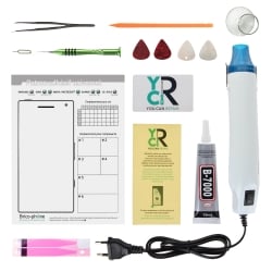 Kit de réparation avec décapeur thermique et les outils du Kit n°1 photo 1