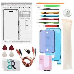 Kit de réparation avec coussin chauffant pour iPhone 17 Pro photo 1