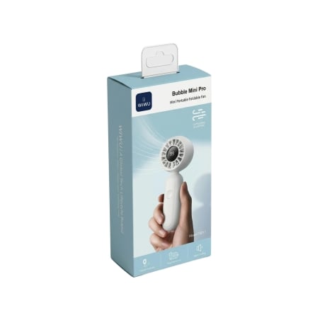 Ventilateur portable Bubble Pro - Blanc - WiWU photo 4