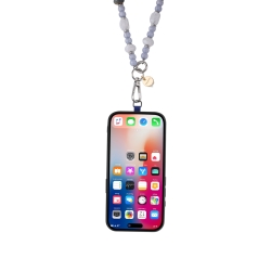 Chaîne longue Sabina pour smartphone - Bleu Marine photo 3