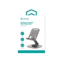 Support de bureau pliable 360° Kintone Series - Gris - Devia photo 1