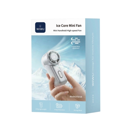 Ventilateur portable Ice Core - Blanc - WIWU photo 1