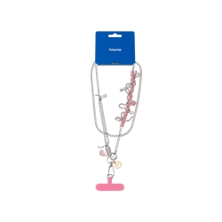 Chaîne longue 120 cm Veronica universelle - Rose photo 1