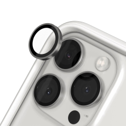 Protection de caméra iPhone 16 Pro et 16 Pro Max - Titane Naturel - Rhinoshield photo 2